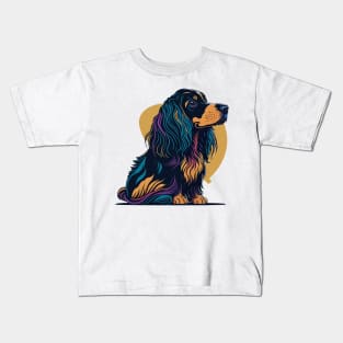 English Cocker Spaniel Portrait Kids T-Shirt